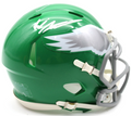 Makai Lemon & Eli Stowers Signed Philadelphia Eagles Mini Helmet w/JSA CR86270
