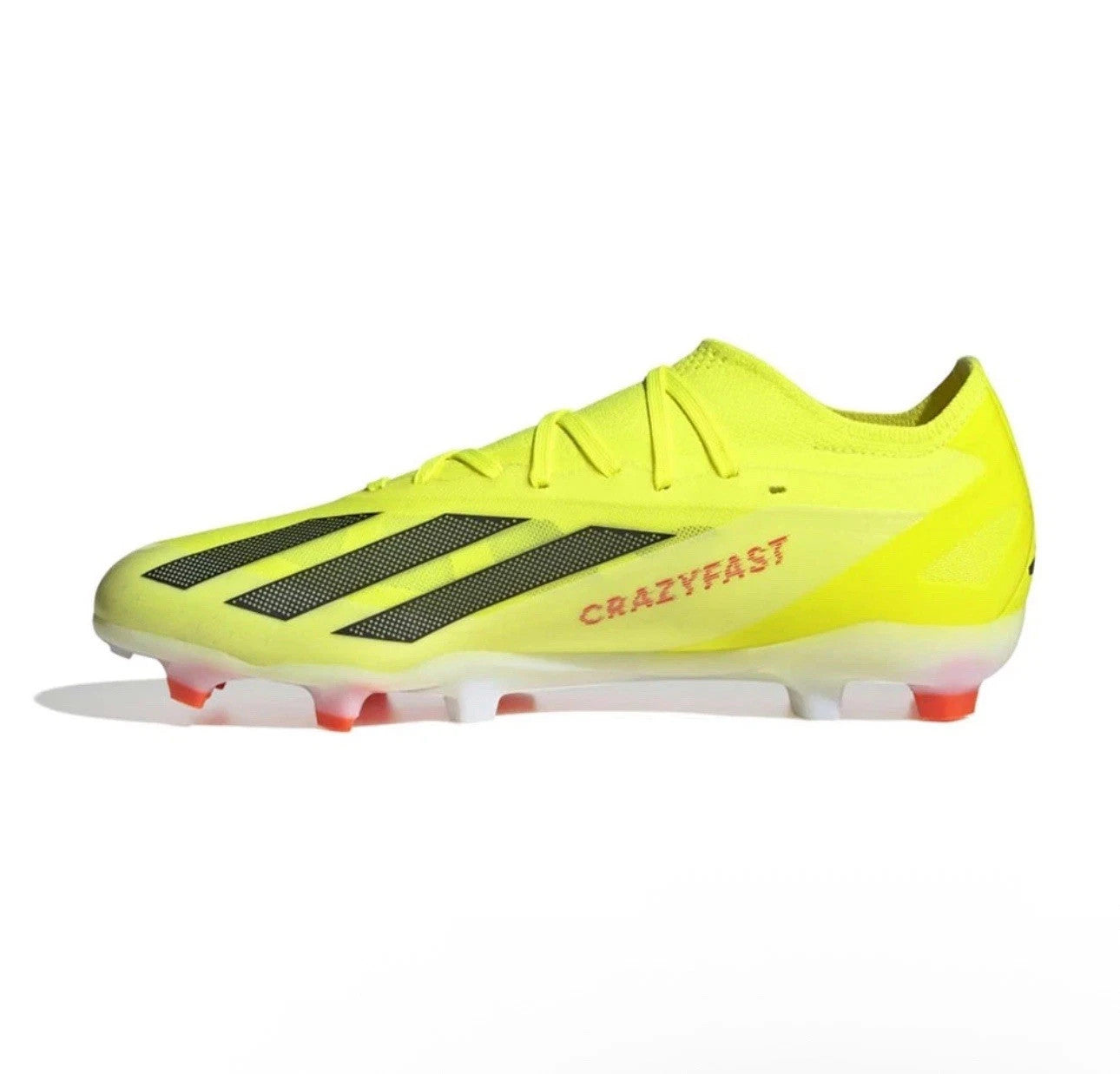 Adidas X Crazyfast Pro FG Solar Energy IG0601 Soccer Cleats Mens Size 9.5 & 10