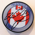 Matt Murray Signed Team Canada Hockey Puck w/COA Pittsburgh Penguins #5