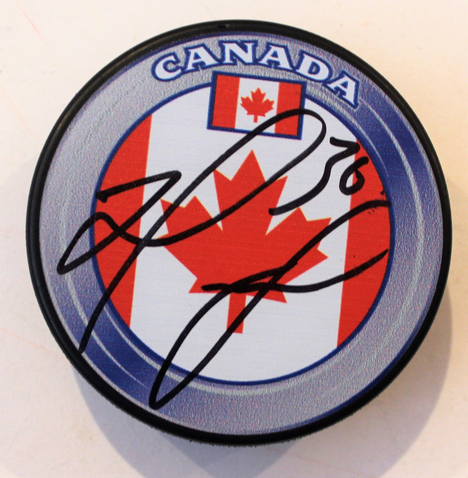 Matt Murray Signed Team Canada Hockey Puck w/COA Pittsburgh Penguins #5