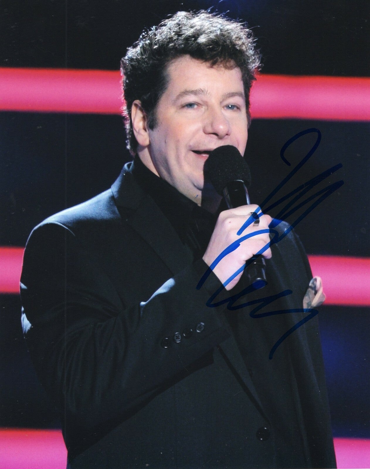 Jeff Ross Signed 8x10 Photo w/COA Comedian Along Came Polly Roast Battle #3