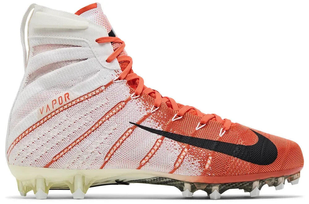 Men’s Size 13 Orange Nike Vapor Untouchable 3 Flyknit Football Cleats AO3006-118