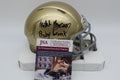 Michael Mayer Signed Notre Dame Fighting Irish Mini Helmet w/JSA COA Witness 
