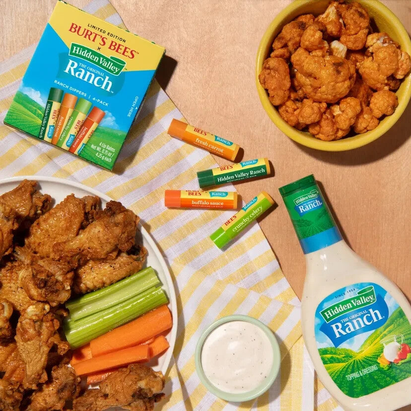 Burt's Bees Hidden Valley Ranch Dippers Limited Edition BUNDLE OF 3 In Hand Now