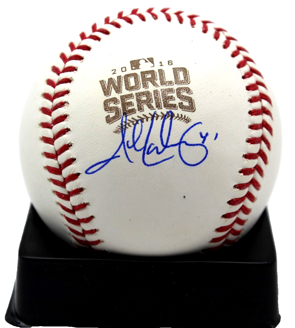 John Lackey Signed 2016 Chicago Cubs World Series Ball w/BAS COA BY085907
