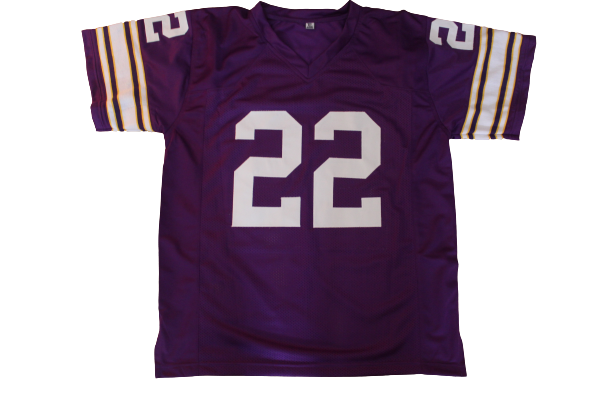 Paul Krause Signed Minnesota Vikings Custom XL Jersey w/Beckett COA Z02187