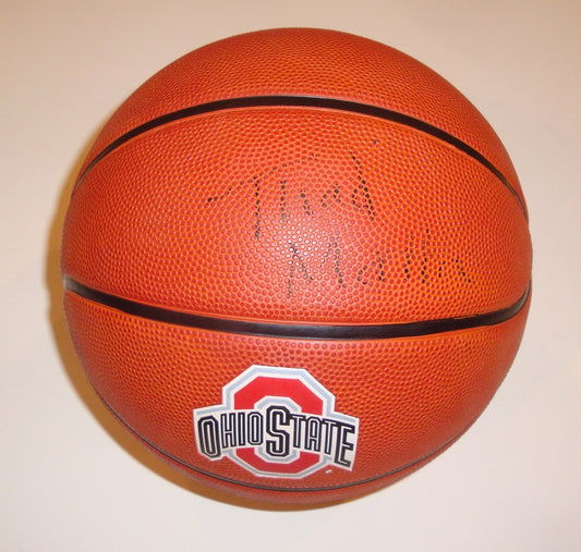 Thad Matta Signed Ohio State Buckeyes Basketball W/COA Jared Sullinger