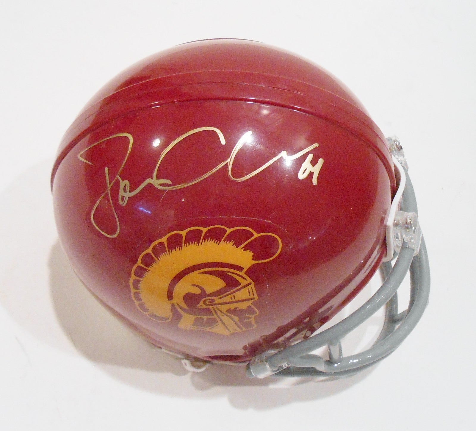 Jordan Cameron Signed USC Trojans Mini Football Helmet w/COA Cleveland Browns