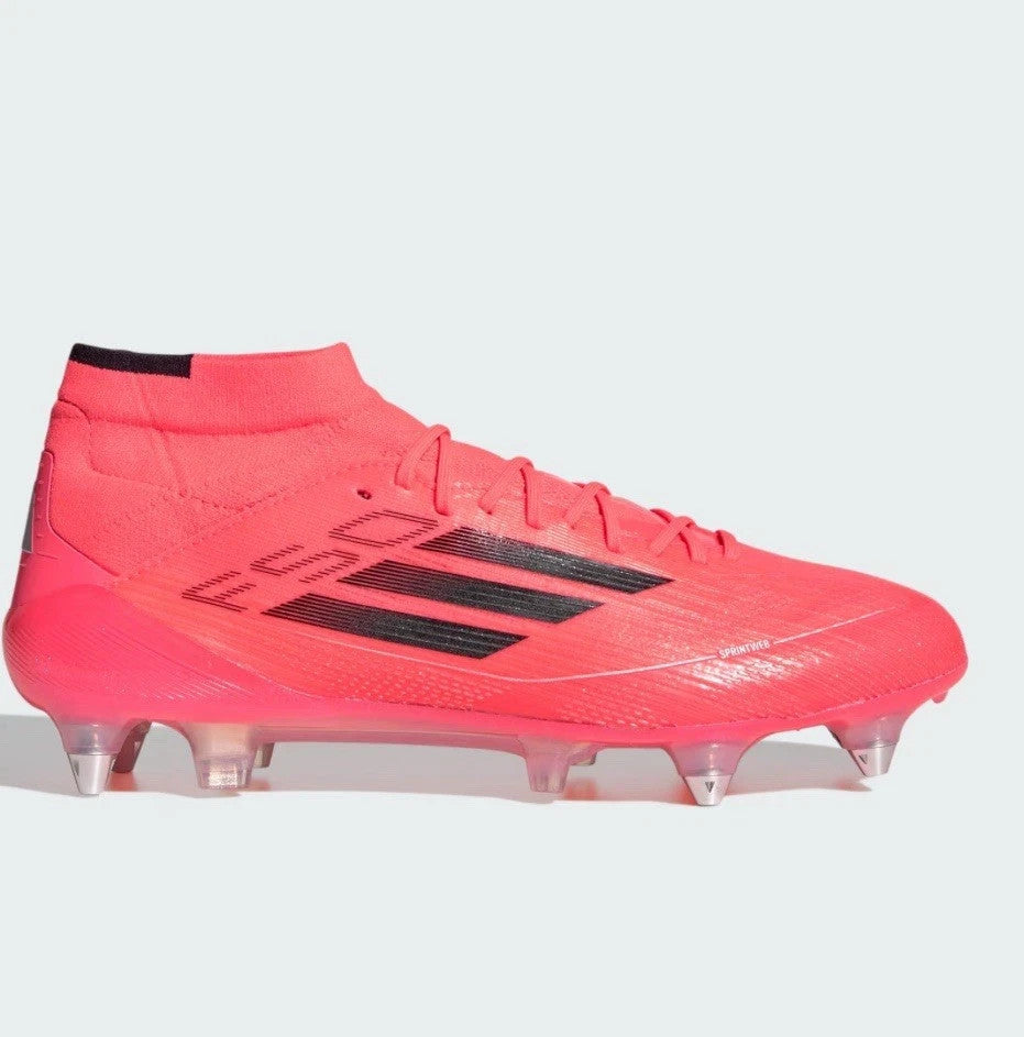Adidas F50 Elite Mid SG Turbo Soccer Cleats IH6133 Womens Size 11.5 / Mens 10
