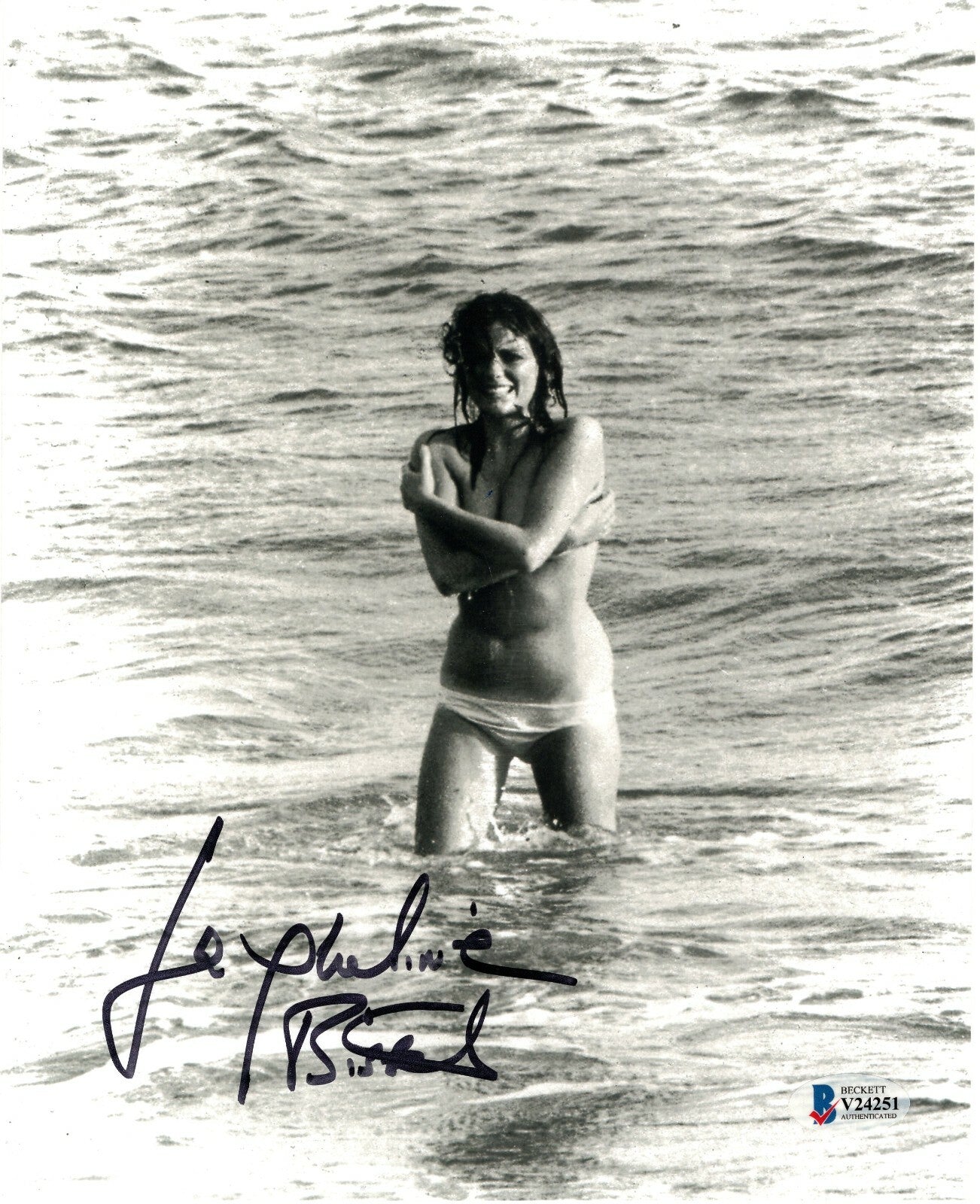 Jacqueline Bissett Signed 8x10 Photo w/Beckett COA V24251 Bullitt 