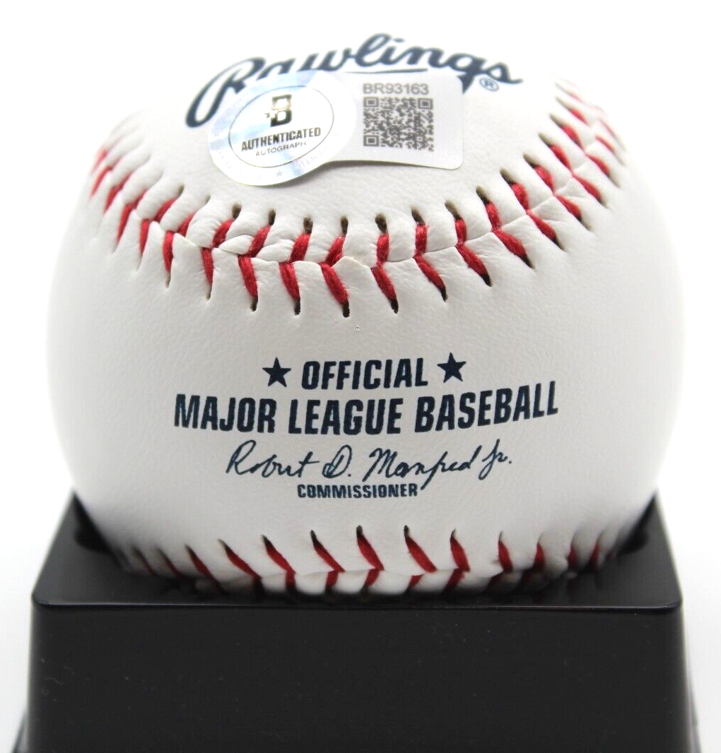Harold Baines Signed Official MLB Chicago White Sox Baseball w/Beckett BR93163