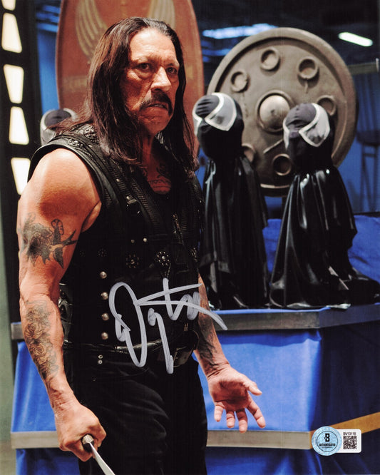 Danny Trejo Signed Machete Movie Isador Cortez 8x10 Photo w/Beckett BAS BV13118