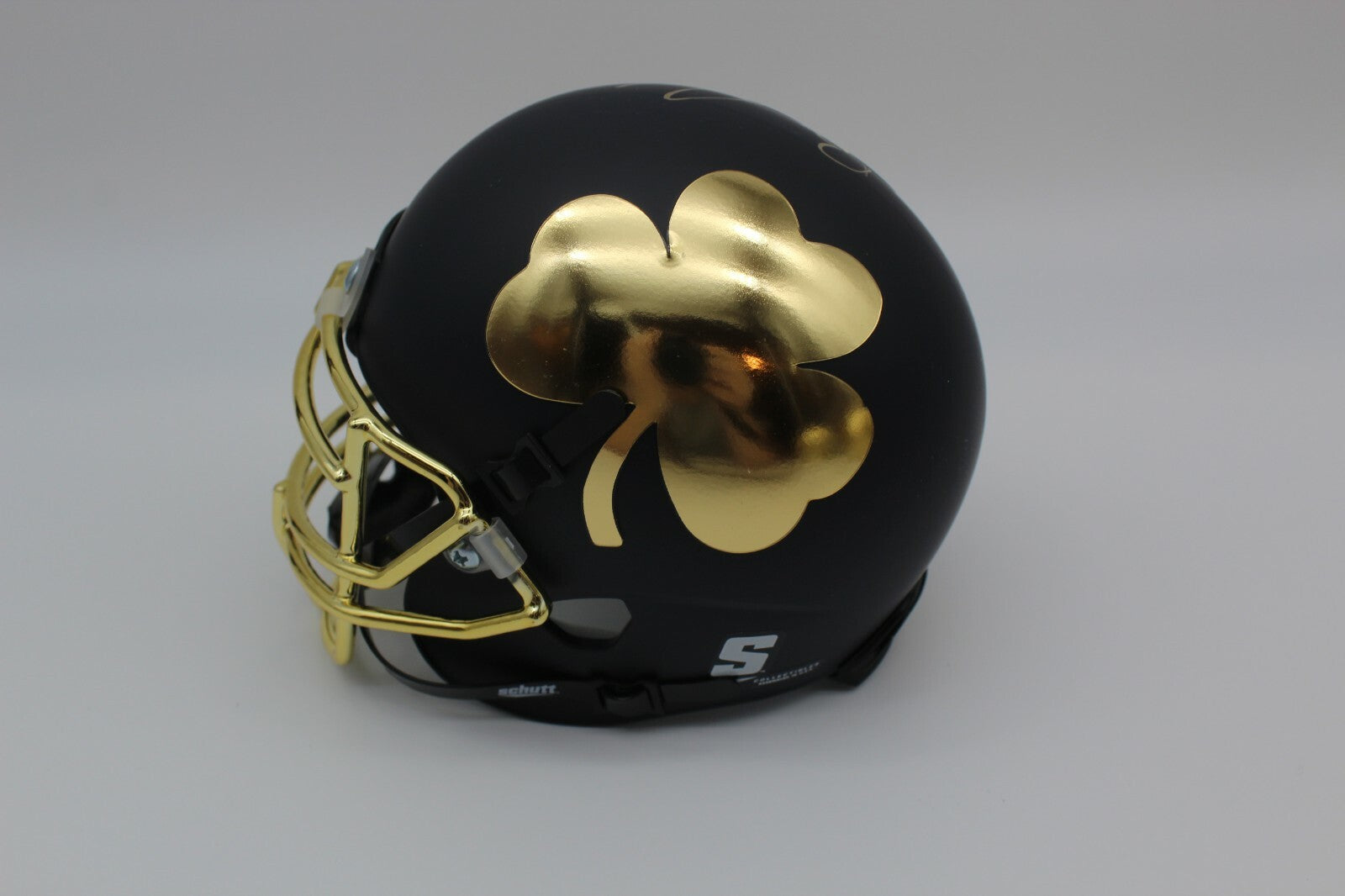 Brandon Joseph Signed Notre Dame Fighting Irish Mini Helmet w/JSA COA Witness