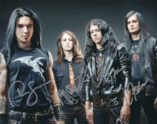 Starkill Group Band Signed 8x10 Photo w/COA Before Hope Fades Gravity #1 