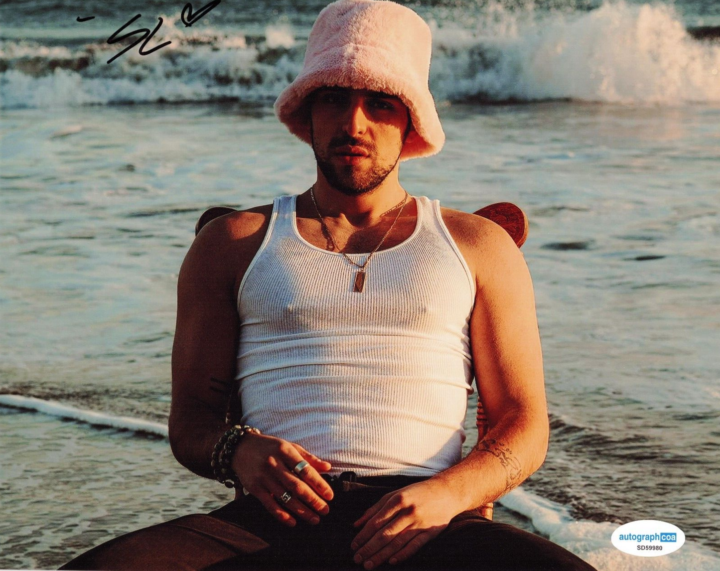 Saint Levant Very Few Friends Signed 8x10 Photo w/Autograph COA ACOA SD59980