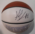 Skal Labissiere Signed Kentucky Wildcats Logo Basketball w/JSA COA SD08607