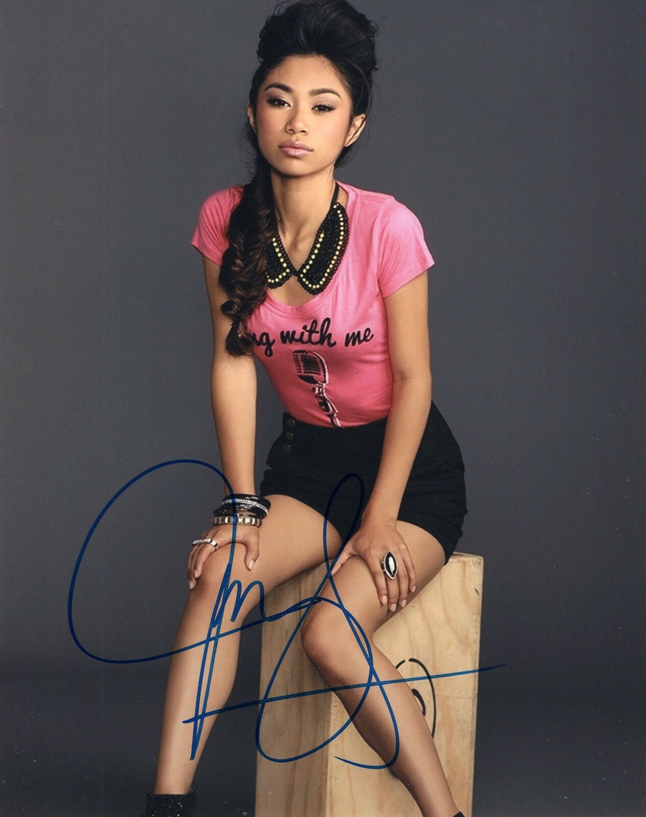 Jessica Sanchez American Idol Signed 8x10 Photo w/COA