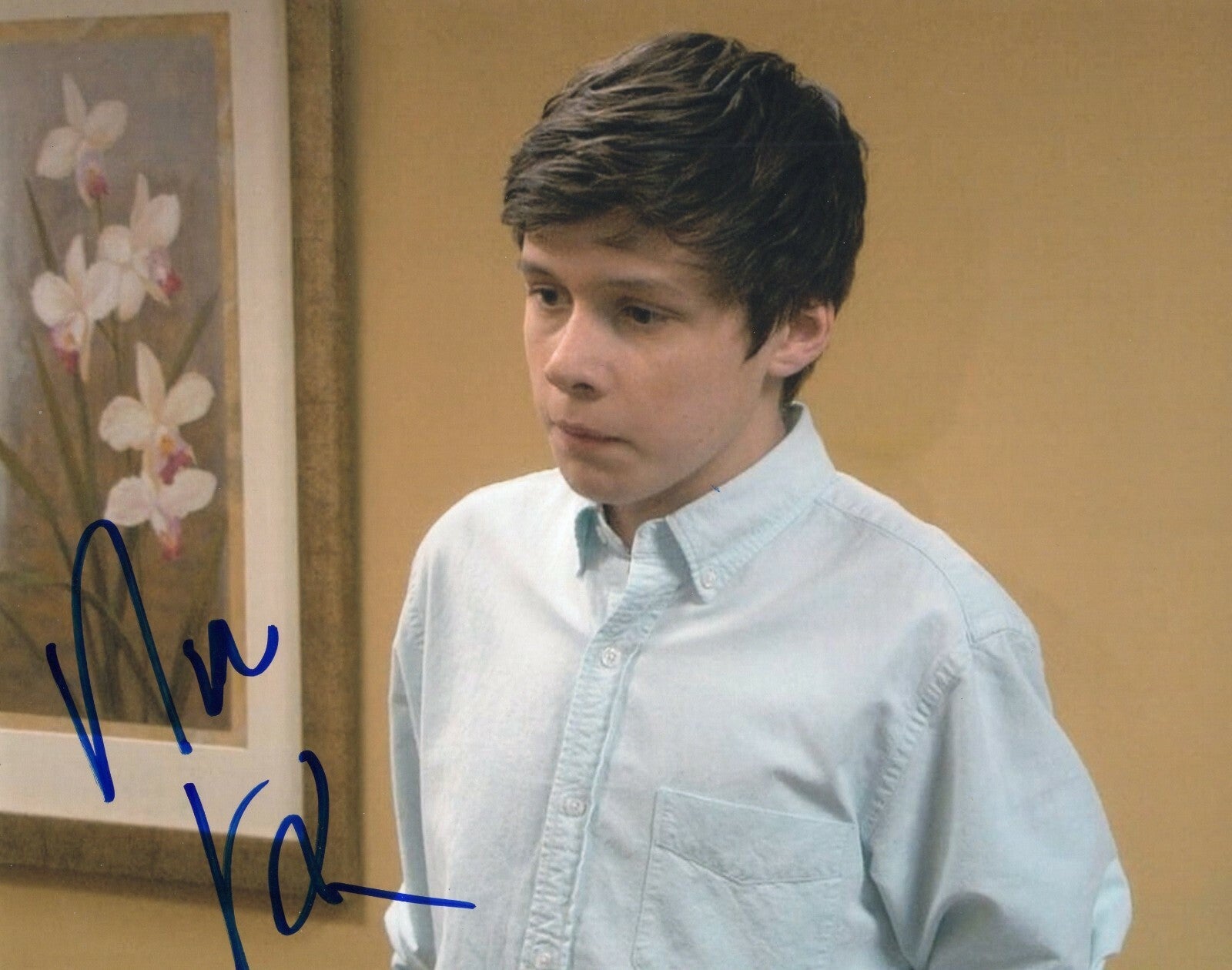 Nick Robinson Actor Signed 8x10 Photo w/COA Melissa & Joey Frenemies #1