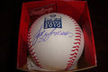 Jose Mijares Signed Baseball w/coa Twins  Inagural