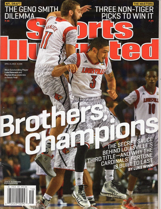 Peyton Siva Louisville No Label Sports Illustrated Newsstand No Label 4/15/2013
