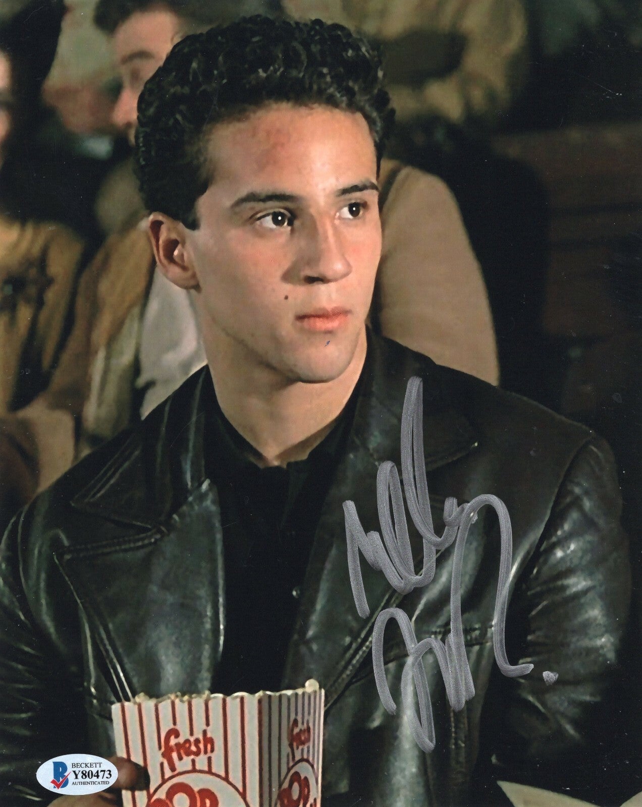 Lillo Brancato Jr Signed 8x10 Photo A Bronx Tale Calogero C w/Beckett COA Y80473