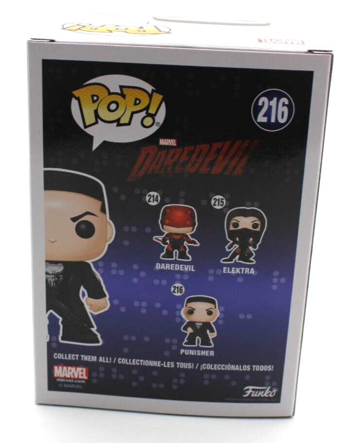 Jon Bernthal Signed Punisher Daredevil Funko Pop 216 w/Beckett COA BM61797