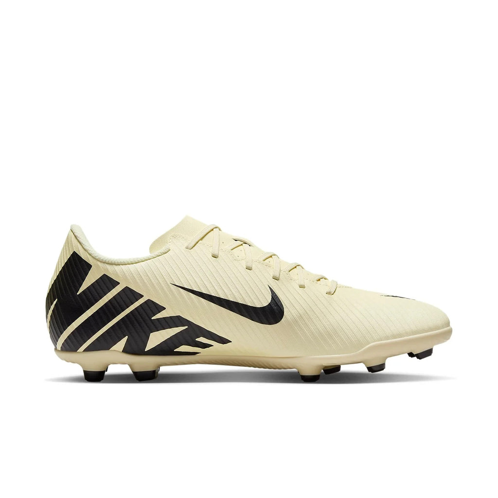 Size 7 Nike Air Mercurial Zoom Vapor 15 Club FG/MG Lemon Black New DJ5963-700