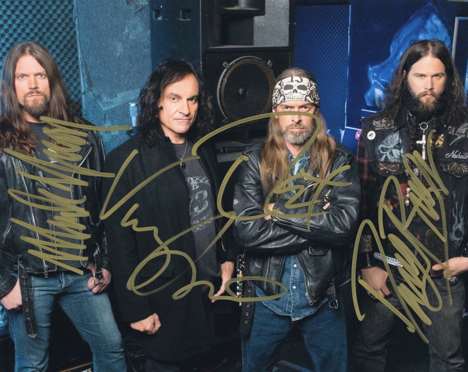 Kill Devil Hill Group Signed 8x10 Photo w/COA Vinny Rex Mark Dewey    