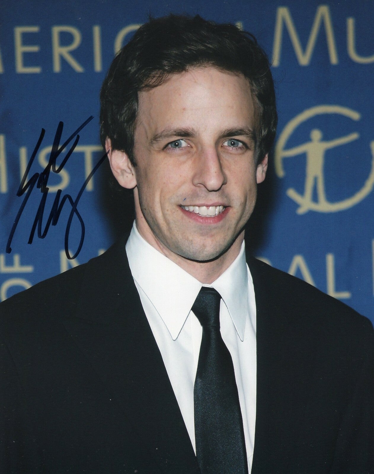 Seth Meyers Signed 8x10 Photo w/COA Late Night With Seth Meyers #1  