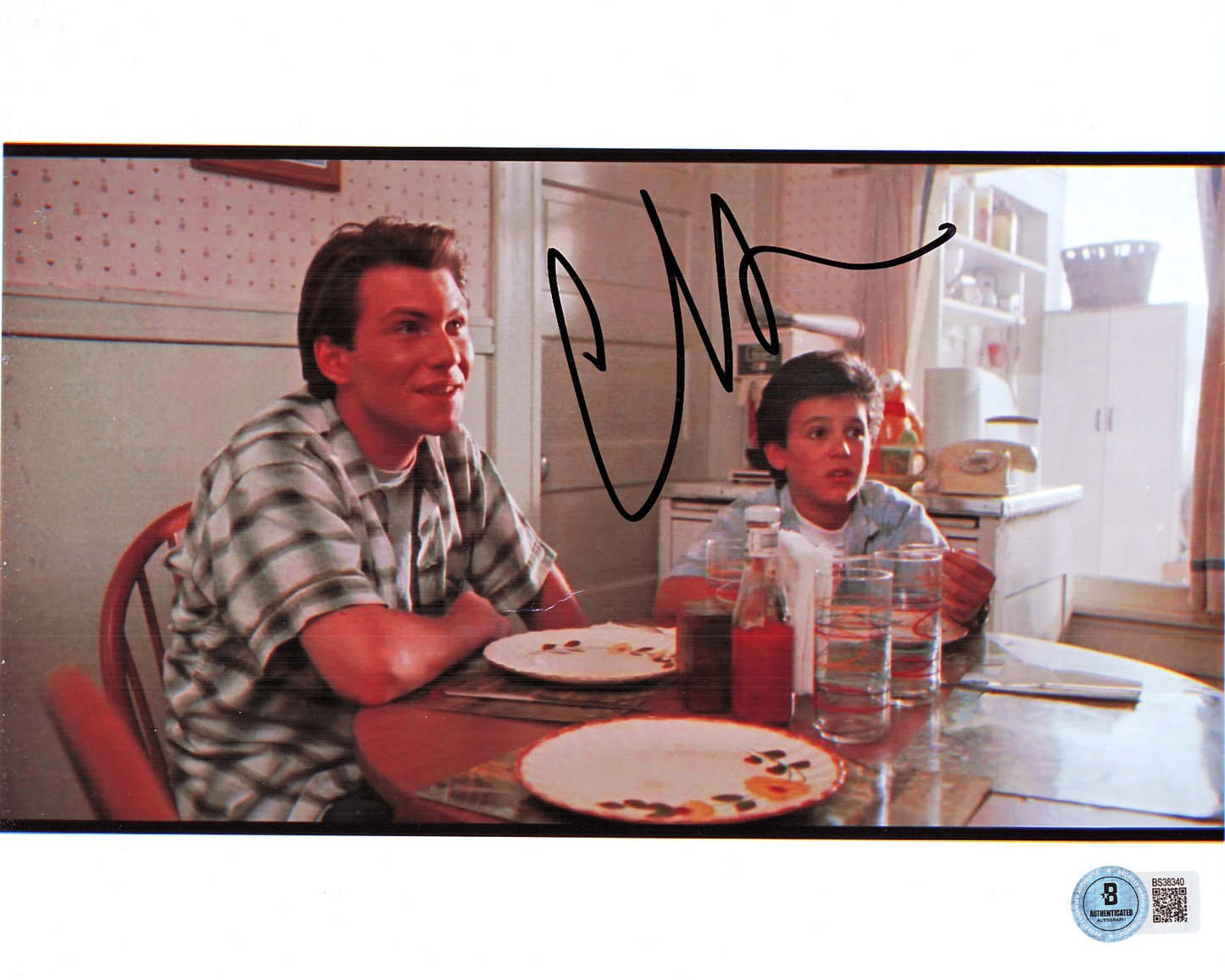 Christian Slater Signed The Wizard 8x10 Photo W/Beckett COA BS38340
