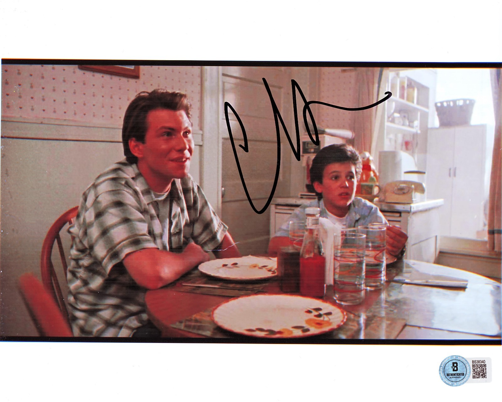 Christian Slater Signed The Wizard 8x10 Photo W/Beckett COA BS38340