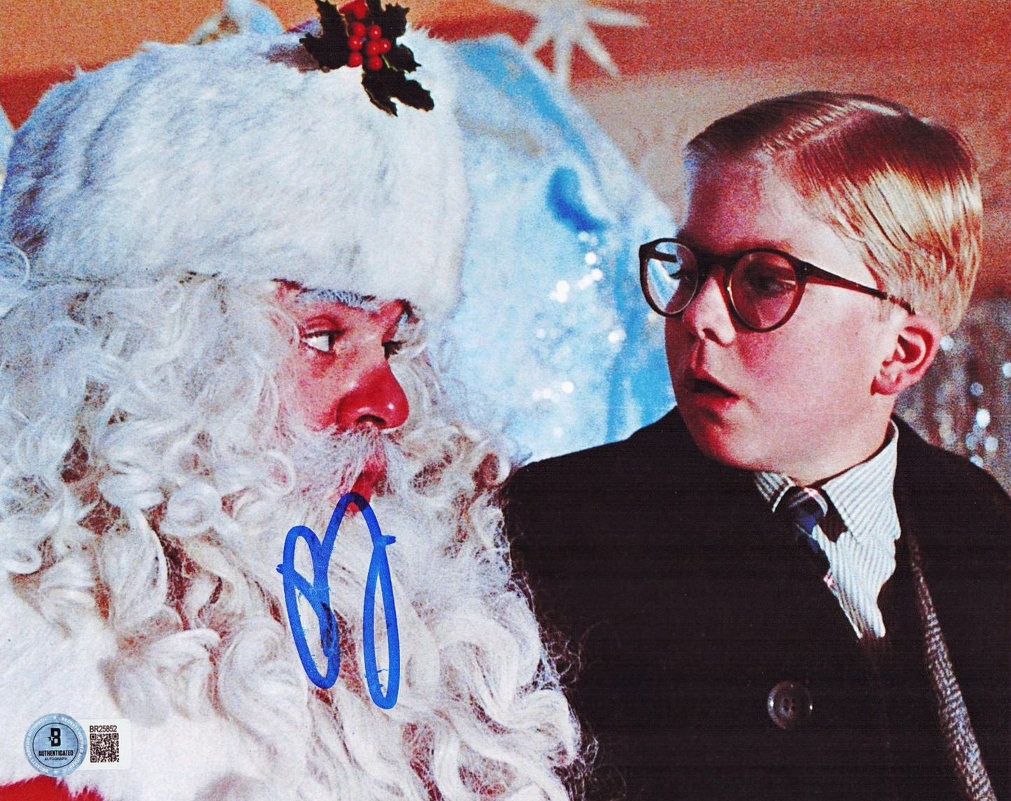 Peter Billingsley A Christmas Story Signed 8x10 Photo w/Beckett COA BR25852