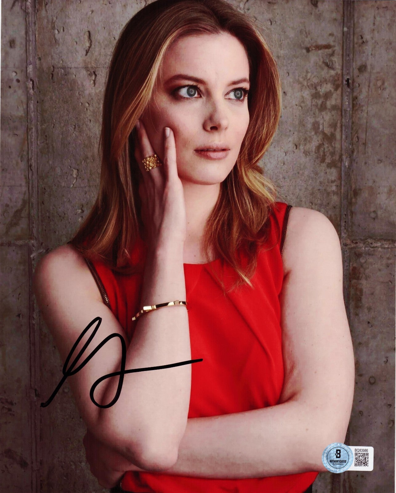 Gillian Jacobs Signed Community TV Series 8x10 Photo W/Beckett BAS COA BQ83986