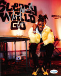 SleazyWorld Go Rap Hip Hop Signed 8x10 Photo w/ACOA SD59967