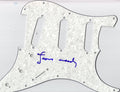 James McCartney Signed Electric Pickguard W/COA Proof Paul The Beatles Angel #3