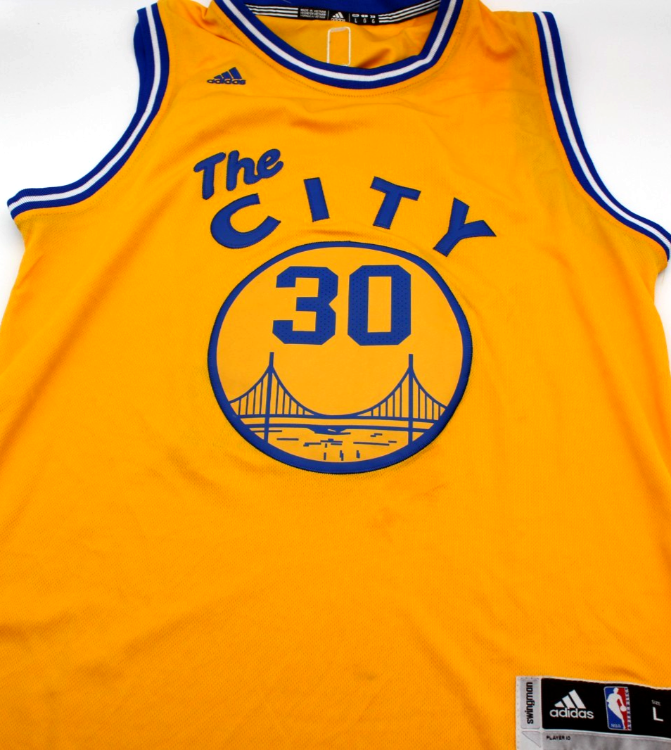 Steph Curry Signed Golden State Warriors The Town Jersey W/Beckett COA AE37084