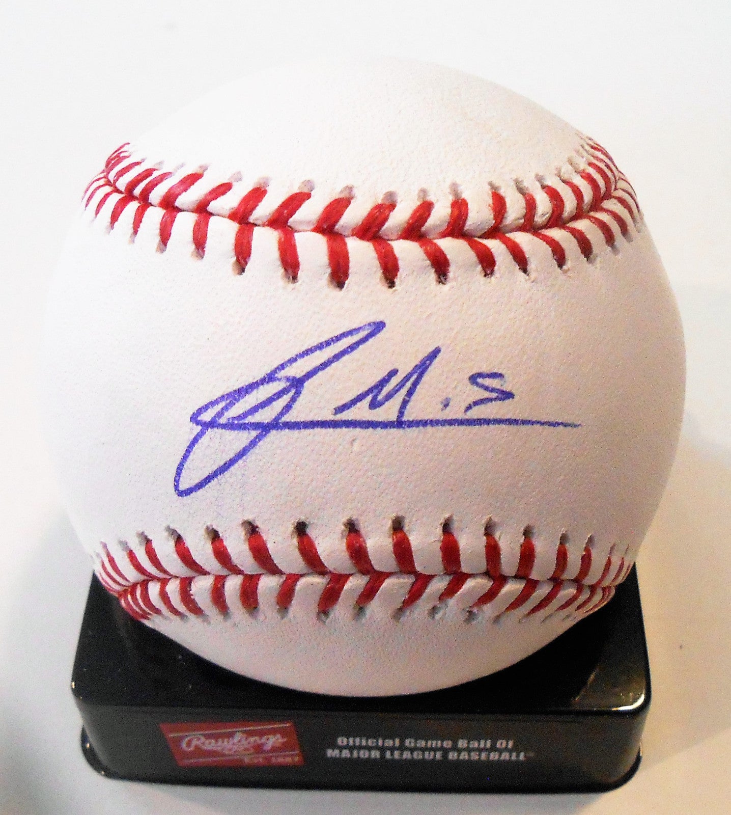 Francis Martes Signed Official Major League Baseball W/COA Houston Astros