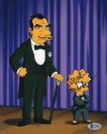 Matin Landau Signed The Simpsons 8x10 Photo w/Beckett COA T29551