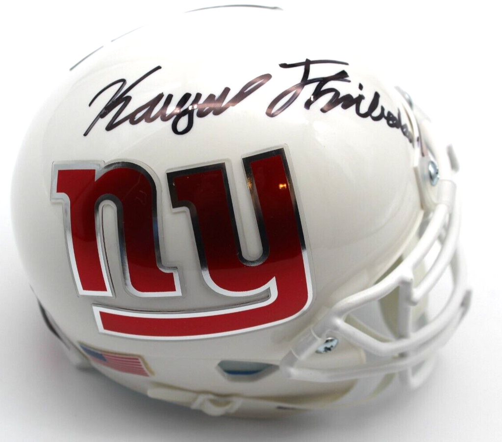 Kayvon Thibodeaux Signed Custom Giants Mini Football Helmet w/Beckett BJ070483