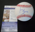 Javier Guerra Signed Official Baseball w/JSA Signature Debut COA Padres