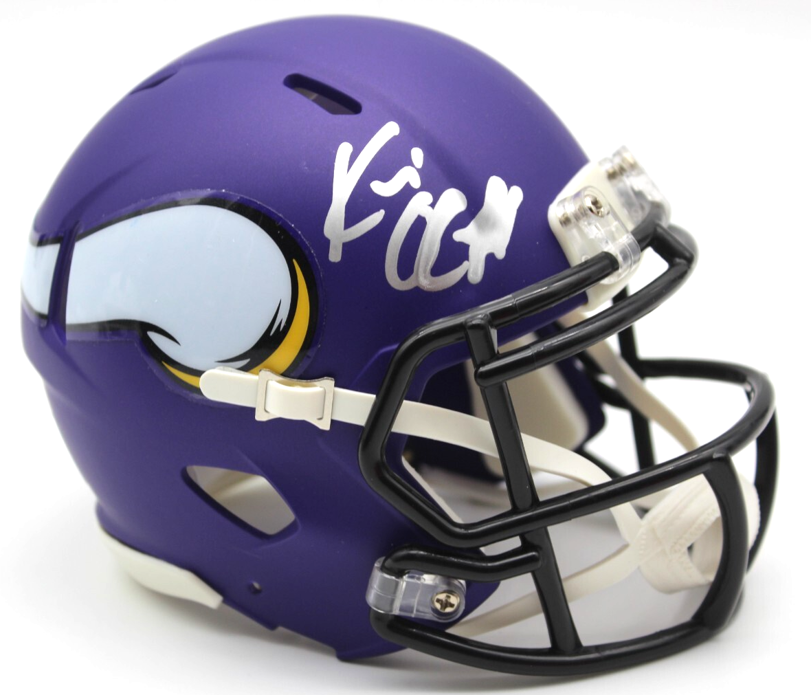 Kevin O'Connell Signed Minnesota Vikings Mini Football Helmet w/Beckett BR63115