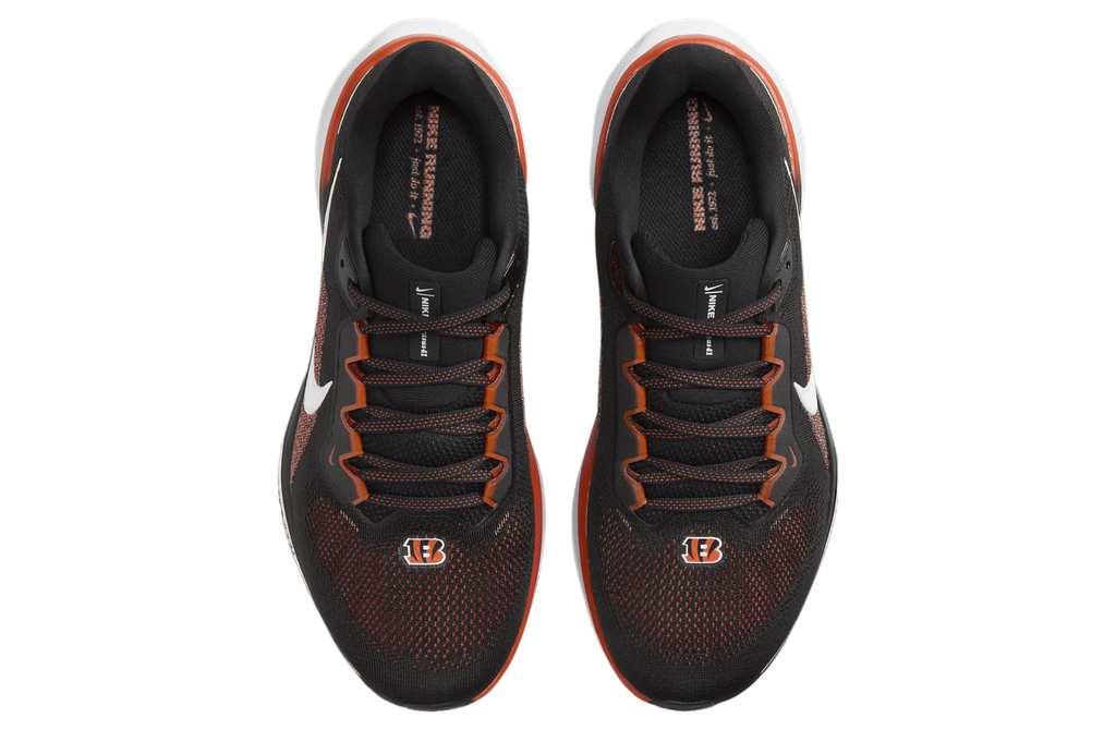 Size 13 Nike Air Zoom Pegasus 41 Cincinnati Bengals Running Shoes FZ5072-001