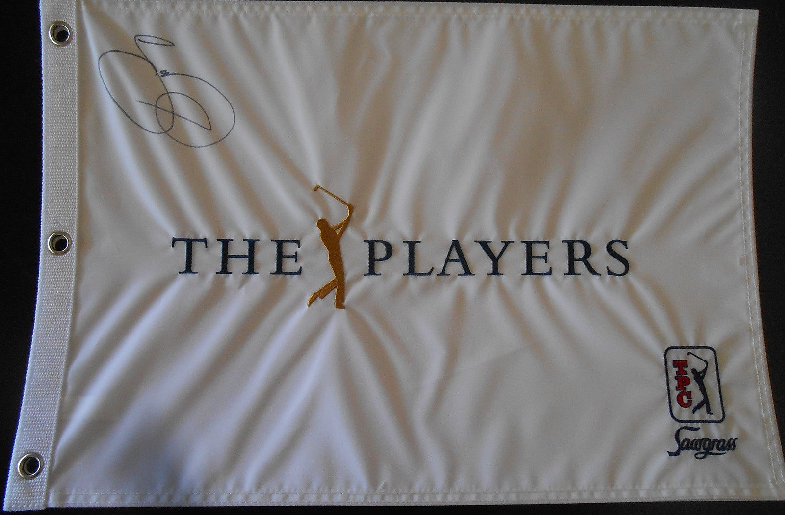 Jason Day Signed 2016 Players Championship Flag w/JSA COA TPC Sawgrass Q30298