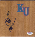Cliff Alexander Signed Kansas Jayhawks Custom Floorboard w/PSA DNA 