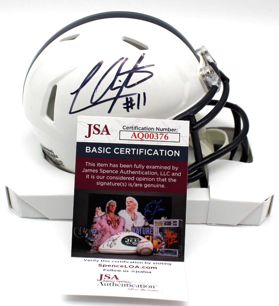 Lavar Arrington Signed Penn State Nittany Lions Mini Football Helmet w/JSA COA