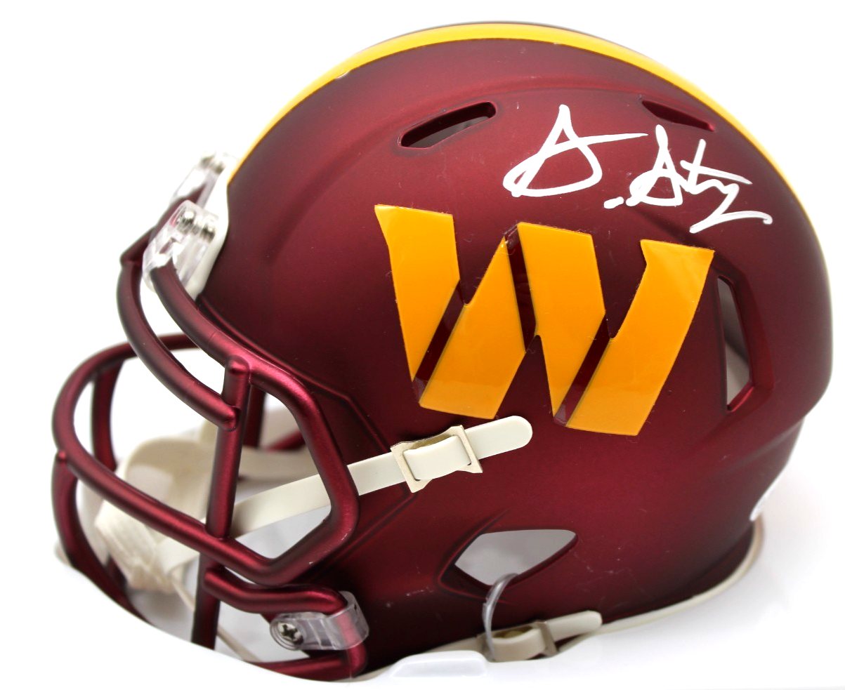 Sonny Styles & Antonio Williams Commanders Signed Mini Helmet w/JSA COA CR86313
