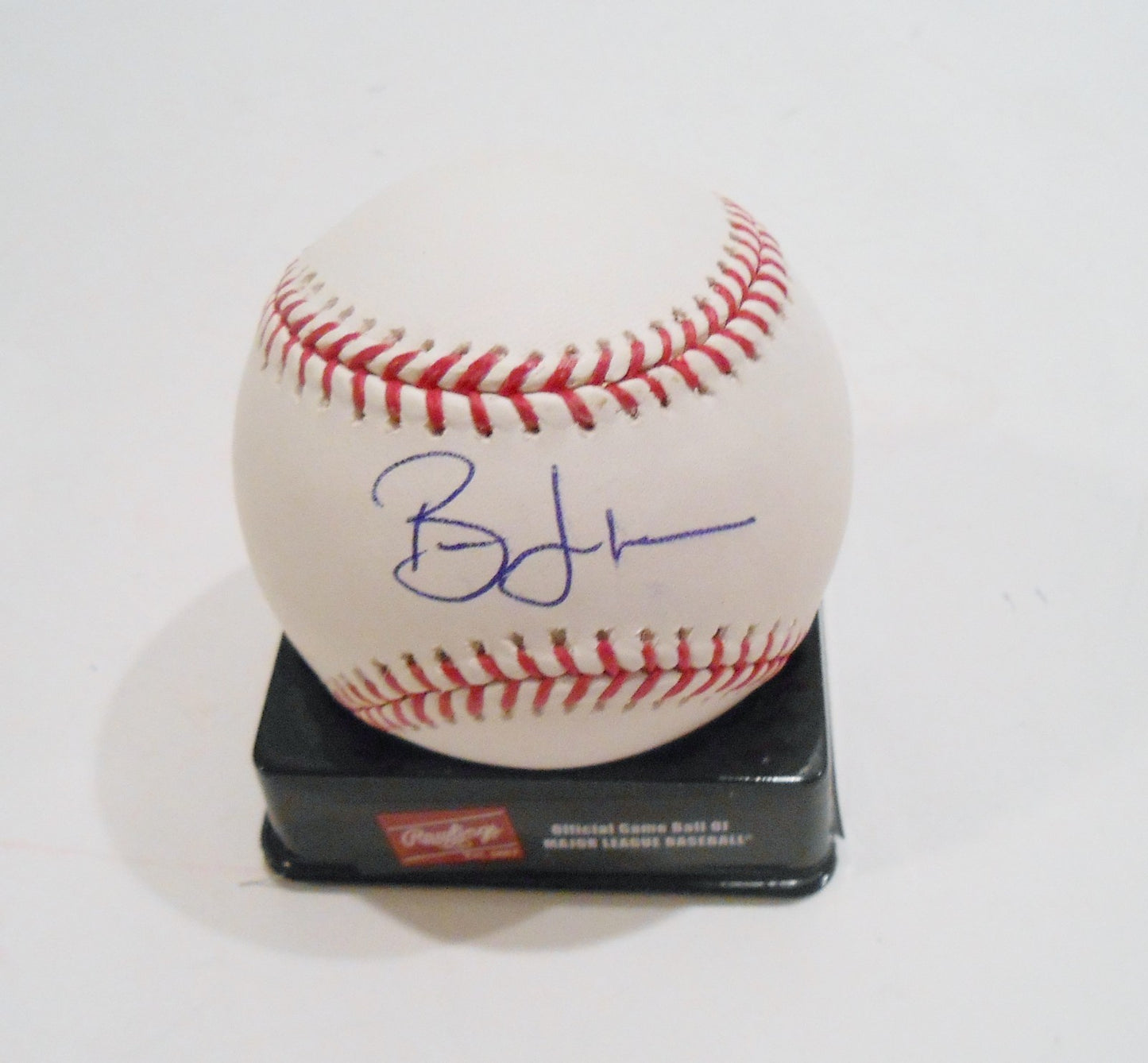 Brett Jackson Signed Official Major League Baseball w/COA Cubs