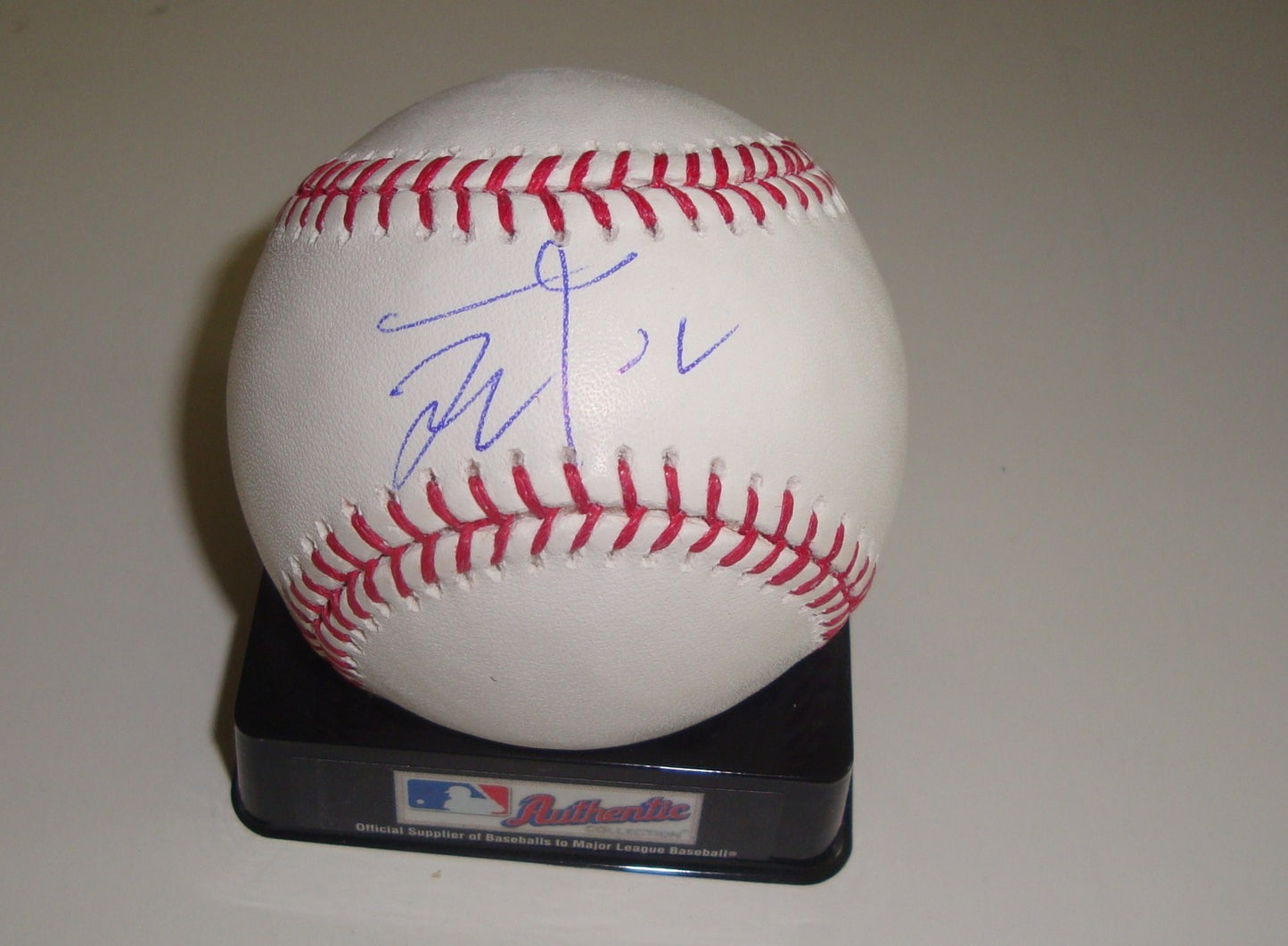 Yoshinori Tateyama Signed Baseball w/COA Official MLB 2012 Texas Rangers