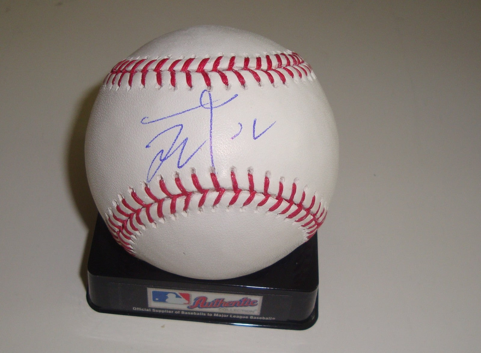 Yoshinori Tateyama Signed Baseball w/COA Official MLB 2012 Texas Rangers