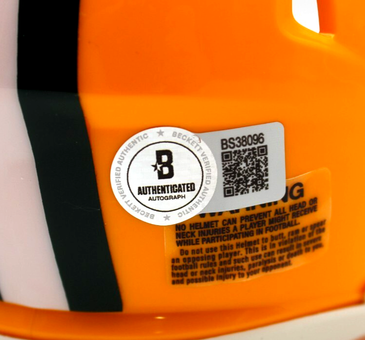 Jerry Kramer Green Bay Packers Signed Mini Football Helmet w/Beckett COA BS38096